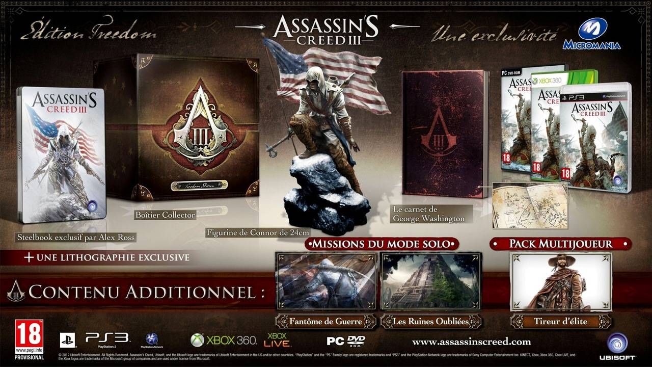 [Collector] Assassin’s Creed III