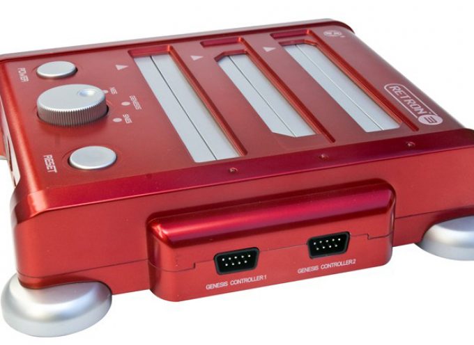 RetroN 4 : les consoles NES, Super Nes, GameBoy et Megadrive regroupées dans un seul boîtier.