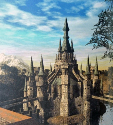 Zelda chateau Hyrule - Twilight Princess