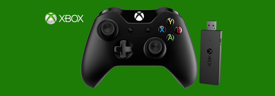Nouvelle manette Xbox One + Adaptateur sans fil pour Windows 10