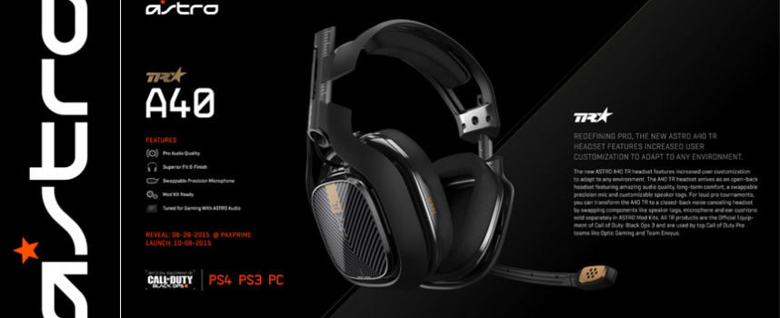 Test Astro Gaming A40 TR – Casque stéréo | PS4 / Xbox One / PC / Mac / Mobile