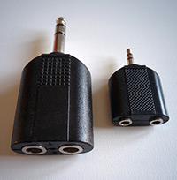 adaptateur audio jack 3.5mm - 6.35mm