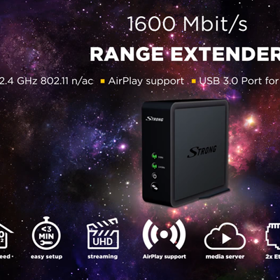 Test Strong Range Extender 1600 – Relais Wi-Fi