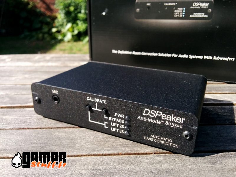 test Dspeaker Anti-mode 8033S-II