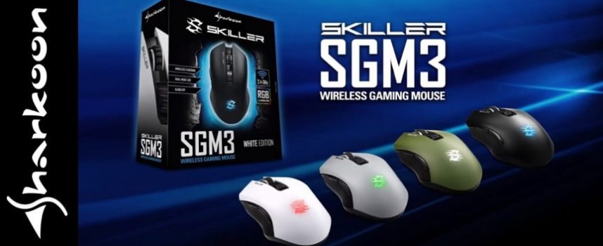 Test Sharkoon SKILLER SGM3 – Souris gamer sans fil | PC