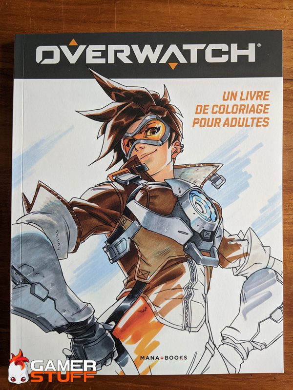 Mana Books - Livre de coloriage pour adultes Overwatch