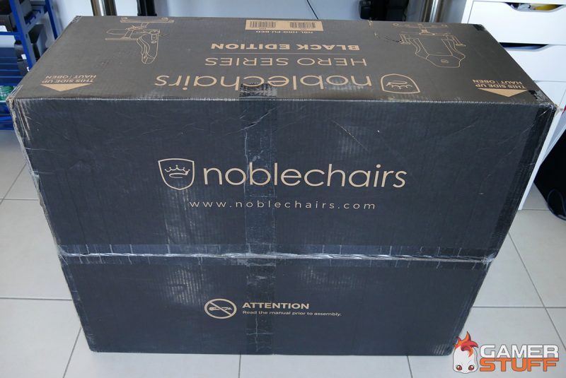 siege Noble Chair HERO Black Edition 43